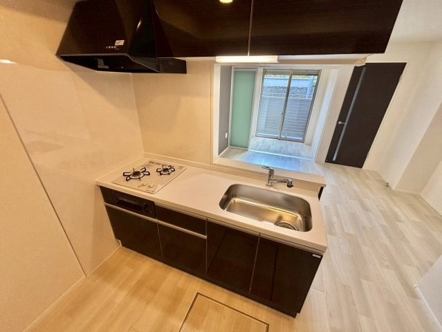 イストワール　ブルーのキッチン