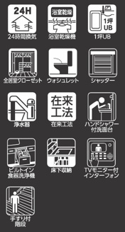 【構造・工法・仕様】 | 【仲介手数料無料！！】日野市大坂上2丁目　新築戸建て（全2棟）2号棟　6699万円