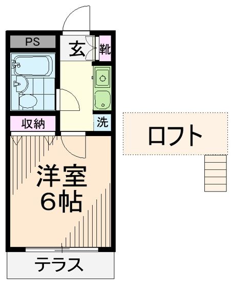 【間取り】 | サンフラワーハイツ
