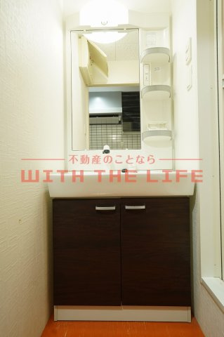 Mark Avenue Tower(マークアベニュータワークルメ)久留米 No.99の独立洗面台|独立洗面化粧台が付いています