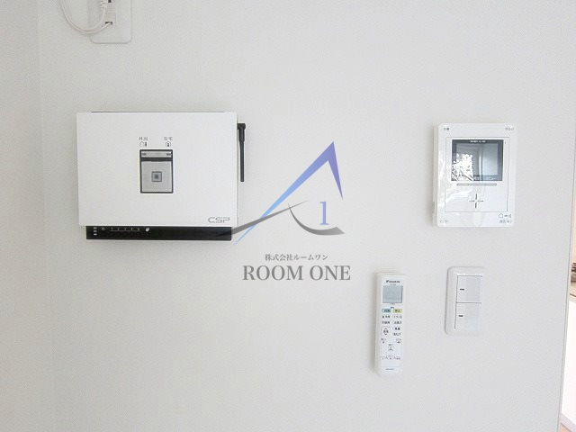 プラザ雑司が谷のセキュリティ|モニター付きインターホンです。