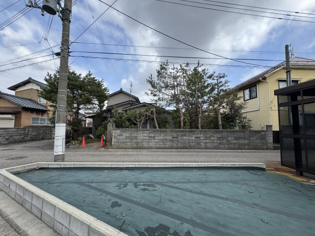 秋葉区南町　土地の外観