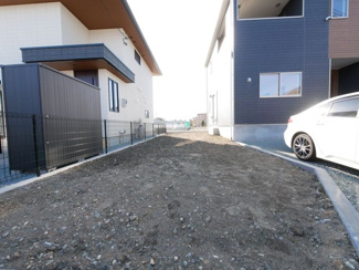 【展望】 | 中央市成島 新築戸建 全3棟 1号棟 車2台並列 道路6ｍ | バルコニーから北