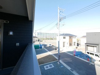 【その他】 | 中央市成島 新築戸建 全3棟 1号棟 車2台並列 道路6ｍ | 北側敷地境界