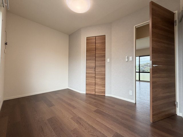 パールタウン岩田４５の寝室