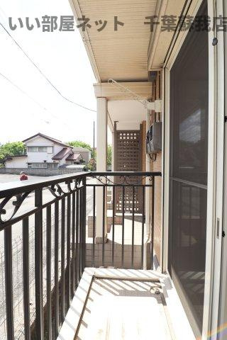 フーヴェル都　Ａのバルコニー|お洗濯にも便利なバルコニー付き