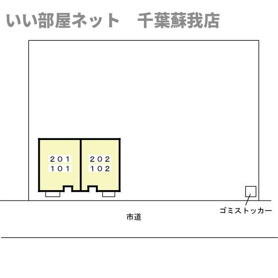 フーヴェル都　Ａの区画図