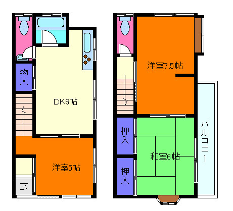 灘区上野通4丁目貸家