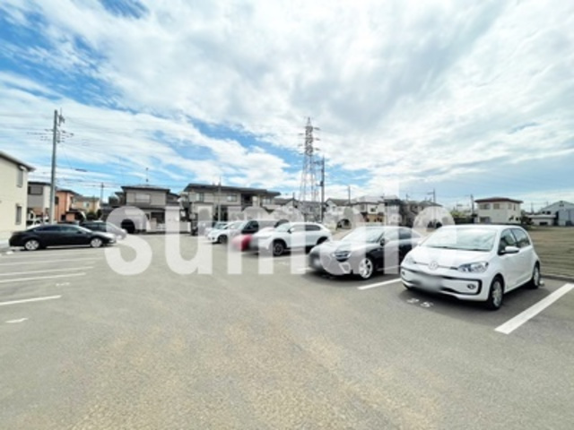 グランデ　Ⅱの駐車場|駐輪場です。