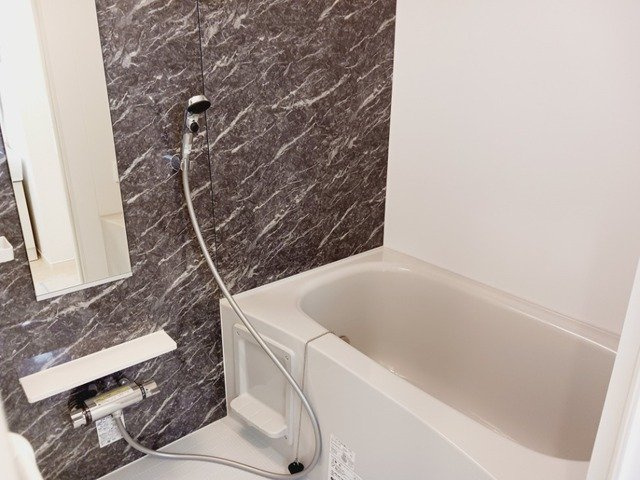 ヴィラージュ狭山祇園Ａの浴室|コンパクトで使いやすいお風呂です