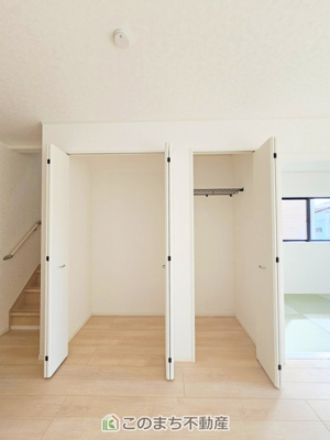 【収納】 | CRADLE GARDEN栃木市大平町西野田第4　2 | 各部屋に収納があり室内全体をすっきりキレイに保てます☆