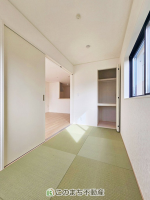 【和室】 | CRADLE GARDEN栃木市大平町西野田第4　2 | 宿泊者の就寝スペースとしても活用できる1階和室スペース☆