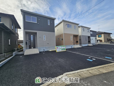 【駐車場】 | CRADLE GARDEN栃木市大平町西野田第4　2 | お車は横並びに2台駐車可能☆