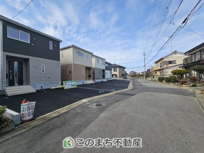【前面道路含む現地写真】 | CRADLE GARDEN栃木市大平町西野田第4　2 | 前面道路幅員6ｍ☆お車の出し入れも楽々です☆