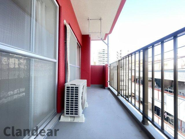 フジハイツのバルコニー|ドキドキの新生活も、安心してスタート。ぴったりの住まいを見つけませんか？クランディアが一緒に住まい選びをサポートします‼　まずは、お気軽にお問合せください　＃クランディア