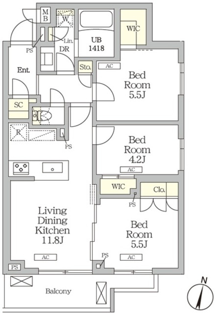 ミレーネ滝野川の画像