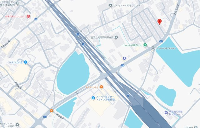 【地図】 | 明石市魚住町清水4期（全1棟）新築