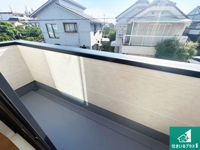 伊丹市鈴原町　第3期　新築一戸建てのバルコニー|日当たりのよいバルコニー！お部屋が開放的に！