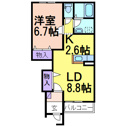 【間取り】 | 間取りです（掲載写真は同建物・反転タイプのお部屋です。現況優先と致します。）
