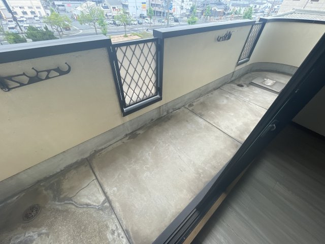 プロムナード・シカマのバルコニー