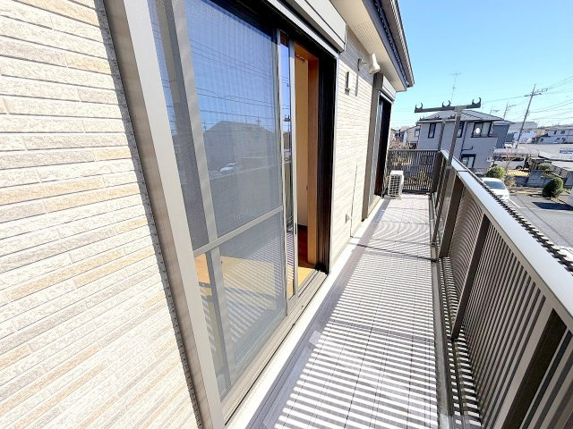 あきる野市瀬戸岡　中古戸建のバルコニー
