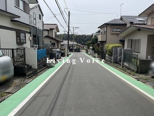 【前面道路含む現地写真】 | 【仲介手数料０円】海老名市国分寺台5丁目第2　新築一戸建て | 海老名市国分寺台5丁目第2　新築一戸建て