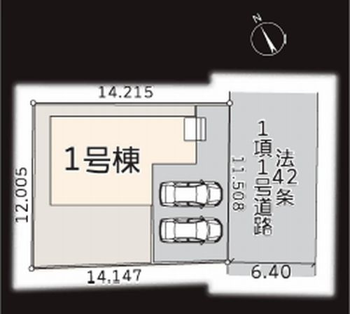 【区画図】 | 【仲介手数料０円】海老名市国分寺台5丁目第2　新築一戸建て | 海老名市国分寺台5丁目第2　新築一戸建て