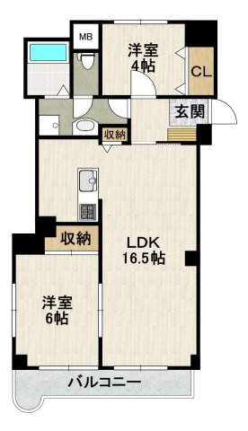 桜台ハイツの間取り