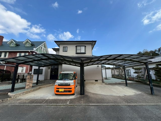 宇土市松山町戸建ての駐車場