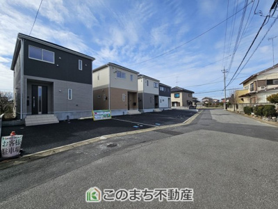 【前面道路含む現地写真】 | CRADLE GARDEN栃木市大平町西野田第4　3 | 前面道路含む現地写真