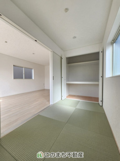 【和室】 | CRADLE GARDEN栃木市大平町西野田第4　3 | 宿泊者の就寝スペースとしても活用可能♪落ち着いた雰囲気の和室です