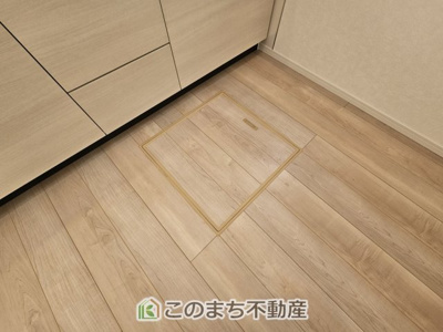 【収納】 | CRADLE GARDEN栃木市大平町西野田第4　3 | 調味料などの収納に♪あってよかった高容量な床下収納付き
