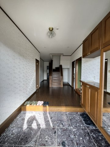 宇土市松山町戸建ての玄関