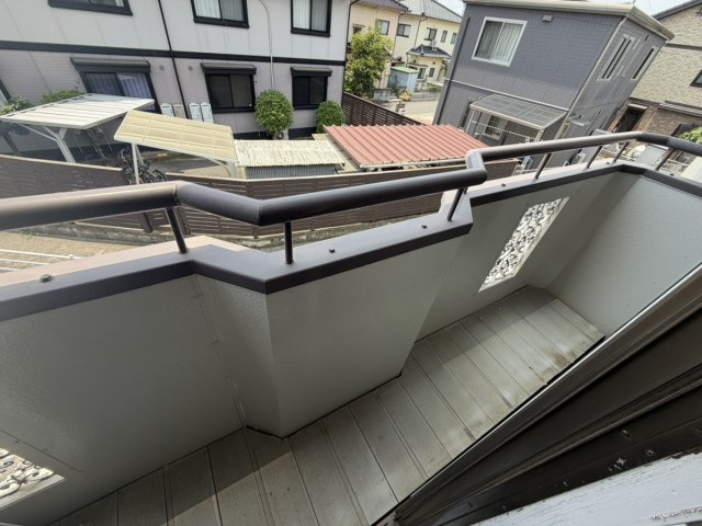 パレーシャル関のバルコニー