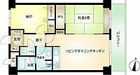 ライオンズマンション熱海梅園第1の間取り