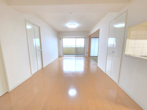 ダイアパレス東松山　11階の居間・リビング|広々リビング！