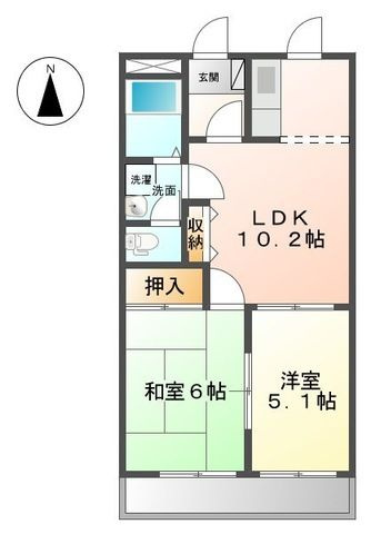 ファインヴィーブル参番館の間取り