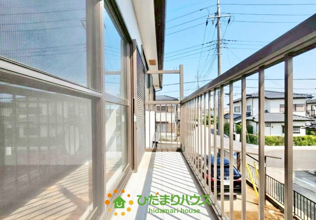 久喜市鷲宮６丁目　中古一戸建てのバルコニー|2026年6月9日　撮影