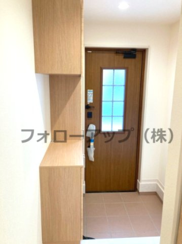 リーブルガーデン枚方市甲斐田新町の玄関|シンプルで使いやすい玄関です