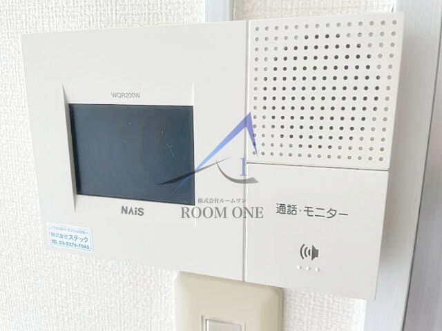 暁ドエルのセキュリティ|モニター付きインターホンです。