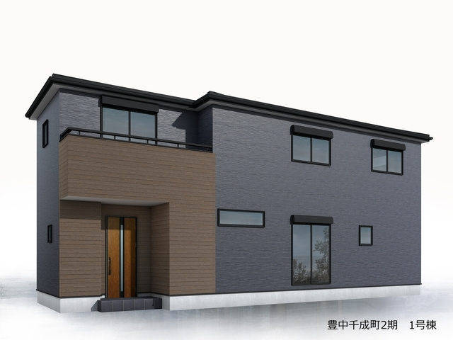 リーブルガーデン豊中千成町2期の外観パース|外観パースです