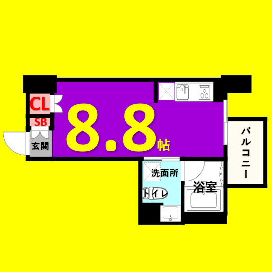 Ｃｏｍｆｏｒｔ金山　名古屋市賃貸　仲介手数料無料