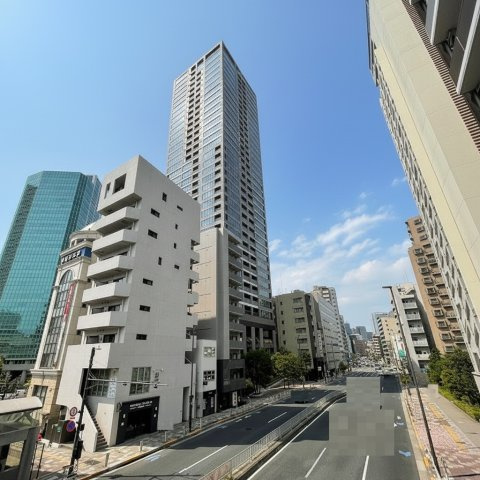プレミストタワー白金高輪の外観