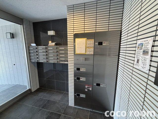カトルパレ小石川のエントランス