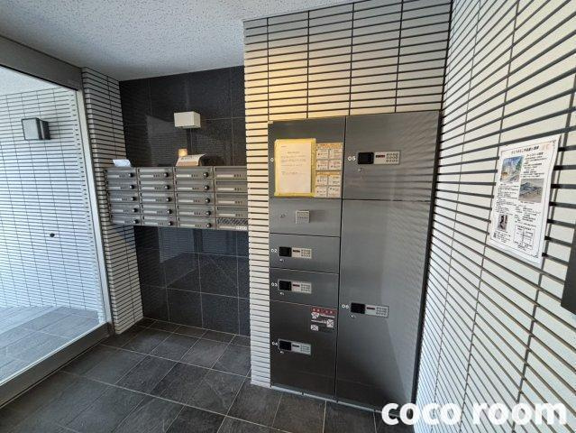 カトルパレ小石川のエントランス