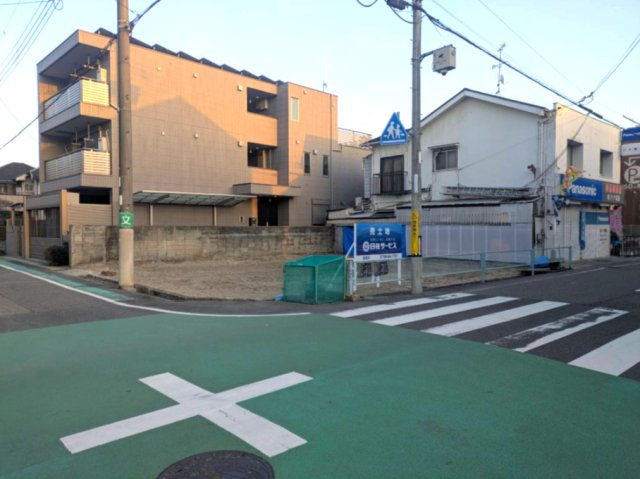 西宮市松山町土地の外観