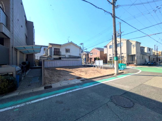 西宮市松山町土地の外観