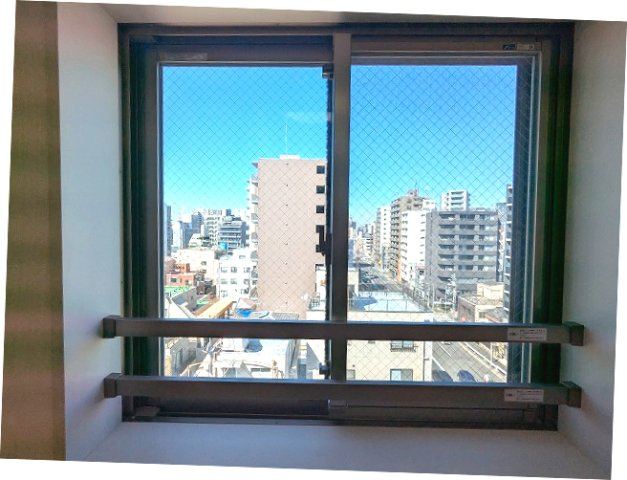 ORSUS(オルサス)三ノ輪の設備|8F、洋室の窓からの眺望です