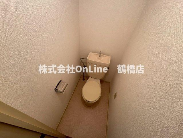 エフアール城東中央のトイレ
