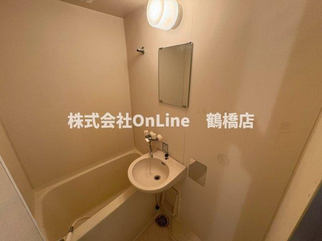 エフアール城東中央の浴室